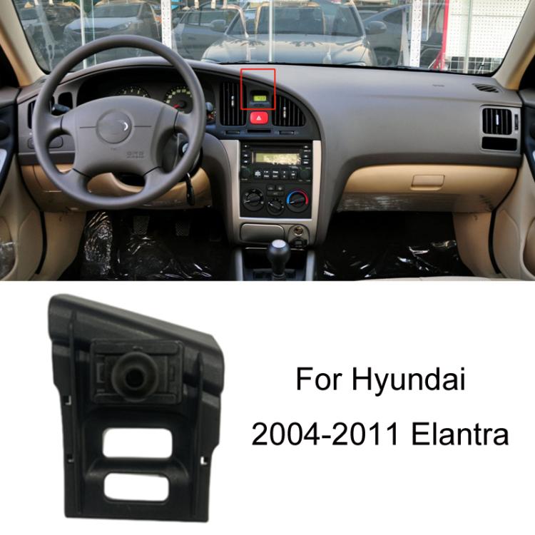For Hyundai Left Driving Car Special Mobile Navigation Bracket Base, 04-11 Elantra, 06-13 Tussan, 08-10 CELESTA, 10-15 IX35, 10-16 Reina, 11-14 8 Generation Sonata, 11-16 CELESTA, 12-21 Elantra, 14-16 MISTRA, 15-18 Tussan, 15-19 IX25
