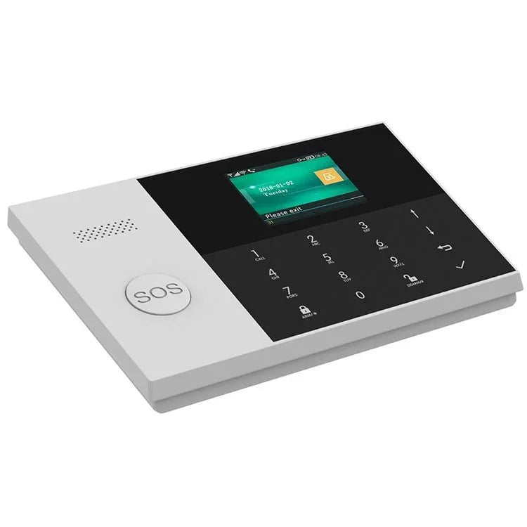 3G/GPRS + WiFi Intelligent Alarm System with Touch Keypad & LCD Screen & RFID function - Trustpick