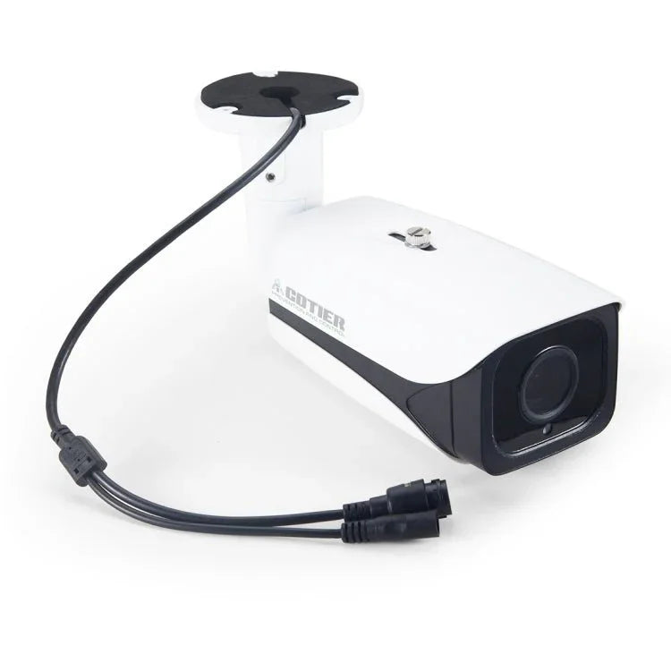 651eH2 / IP POE Zoom (Power Over Ethernet) 1080P H.265 HD 4 x Optical Zoom and 2.8 - 12mm AF Lens IP66 Weatherproof Indoor Surveillance Camera, Support IR Night Vision - Trustpick