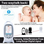 VB601 Màn hình LCD 2.0 inch Màn hình theo dõi trẻ em di động tiện lợi, Hỗ trợ đàm thoại hai chiều, Hồng ngoại ban đêm, VB601