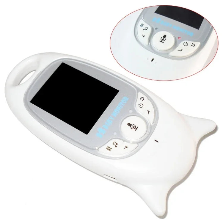 VB601 Màn hình LCD 2.0 inch Màn hình theo dõi trẻ em di động tiện lợi, Hỗ trợ đàm thoại hai chiều, Hồng ngoại ban đêm, VB601