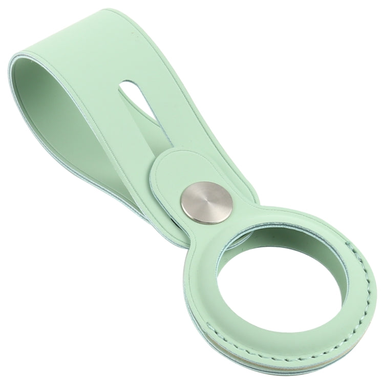 Bao da chống trầy bằng polyurethane có vòng treo cho AirTag thế hệ 2 / AirTag thế hệ 1