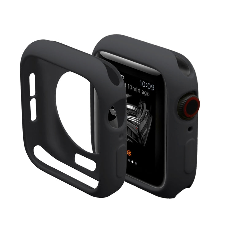 ENKAY Hat-Prince 2 trong 1 vỏ bảo vệ TPU bán bọc + miếng dán màn hình PET cong 3D uốn nhiệt HD cho Apple Watch Series 6 / 5 / 4 / SE3 / 2 / 1 40mm, 40mm