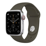 Dây đồng hồ silicone phong cách đơn giản thời trang cho Apple Watch Series 3 & 2 & 1 38mm, Dành cho 38mm