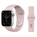 Dây đồng hồ silicone phong cách đơn giản thời trang cho Apple Watch Series 3 & 2 & 1 38mm, Dành cho 38mm