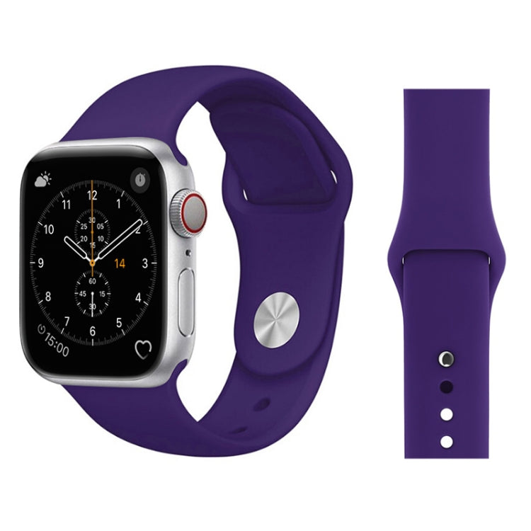Dây đồng hồ silicone phong cách đơn giản thời trang cho Apple Watch Series 3 & 2 & 1 38mm, Dành cho 38mm