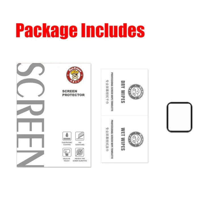 Miếng dán màn hình cong 3D mạ điện PET chống nhiệt HD ENKAY Hat-Prince cho Apple Watch Series 6 / 5 / 4 / Watch SE 40mm, cho Apple Watch Series 6 / 5 / 4 / Watch SE 40mm