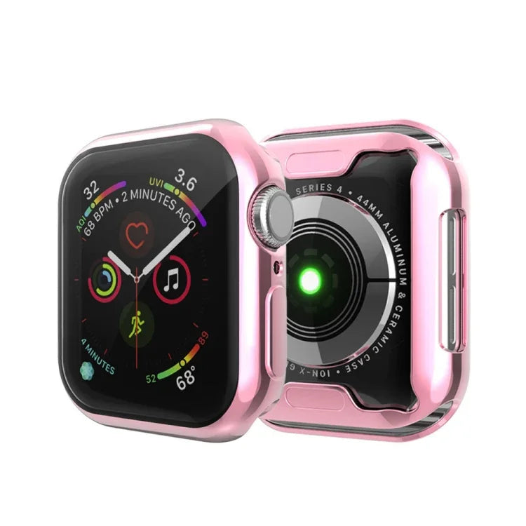 Ốp TPU mạ phủ toàn diện cho Apple Watch Series 6 / 5 / 4 / Watch SE 40mm, dành cho Series 5 & 4 40mm, dành cho Apple Watch Series 6 / 5 / 4 / Watch SE 40mm