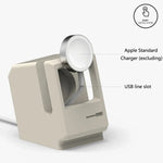 Đế sạc Apple Watch bằng gel silica phong cách cổ điển