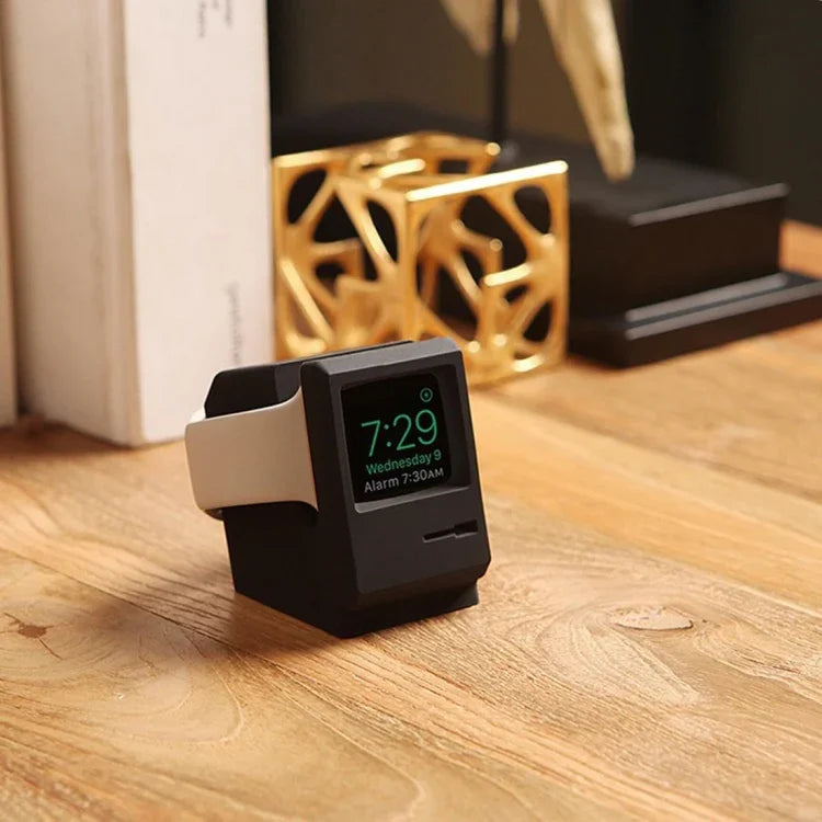 Đế sạc Apple Watch bằng gel silica phong cách cổ điển