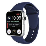 Dây đồng hồ silicone hai đinh tán cho Apple Watch Series 3 & 2 & 1 42mm, Apple Watch 42mm
