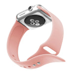 Dây đồng hồ silicone đinh đôi cho Apple Watch Series 3 & 2 & 1 38mm, Apple Watch 38mm