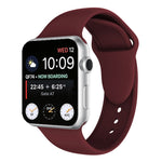 Dây đồng hồ silicone đinh đôi cho Apple Watch Series 3 & 2 & 1 38mm, Apple Watch 38mm