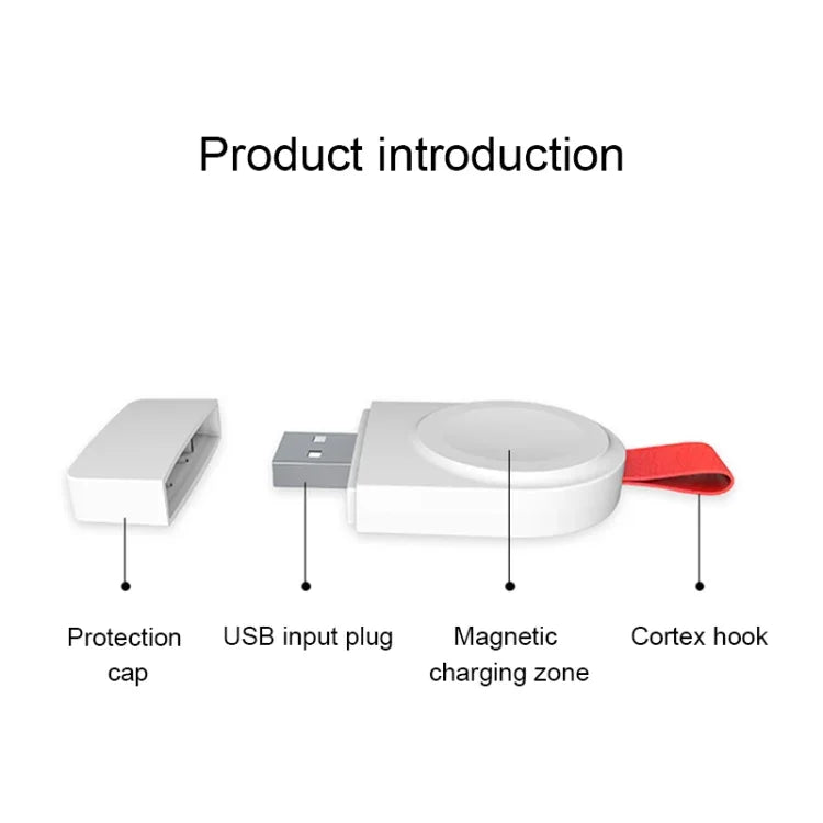 A3 Sạc không dây từ tính chuẩn Qi di động đa năng cho Apple Watch Series 4 & 3 & 2 & 1