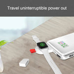 A3 Sạc không dây từ tính chuẩn Qi di động đa năng cho Apple Watch Series 4 & 3 & 2 & 1