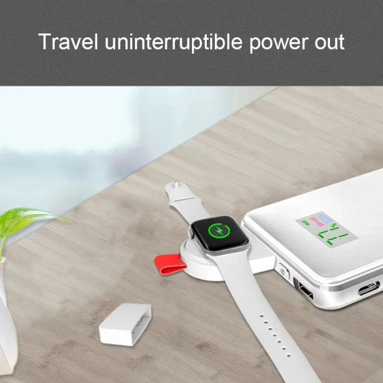A3 Sạc không dây từ tính chuẩn Qi di động đa năng cho Apple Watch Series 4 & 3 & 2 & 1