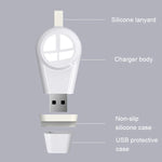 Sạc không dây USB từ tính chuẩn Qi di động đa năng B2 cho Apple Watch Series 4 & 3 & 2 & 1