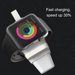 Sạc không dây USB từ tính chuẩn Qi di động đa năng B2 cho Apple Watch Series 4 & 3 & 2 & 1