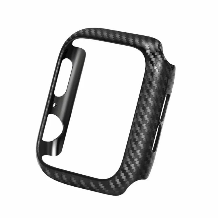 Dây Da Thật Sợi Carbon + Khung cho Apple Watch Series 4 40mm, Apple Watch Series 4 40mm