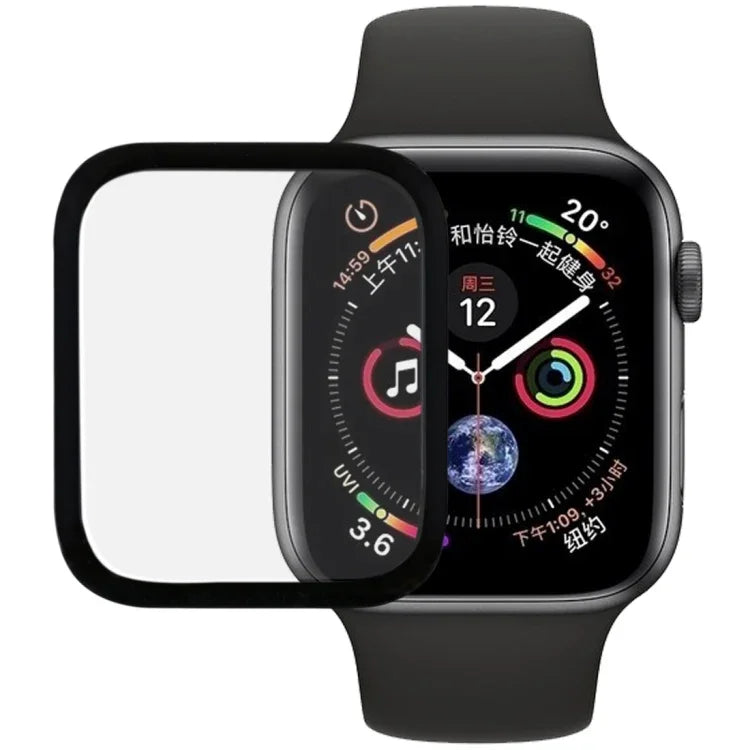 Miếng dán kính cường lực 9H 3D viền đầy đủ cho Apple Watch Series 6 / 5 / 4 / Watch SE 40mm, Dành cho Apple Watch Series 6 / 5 / 4 / Watch SE 40mm