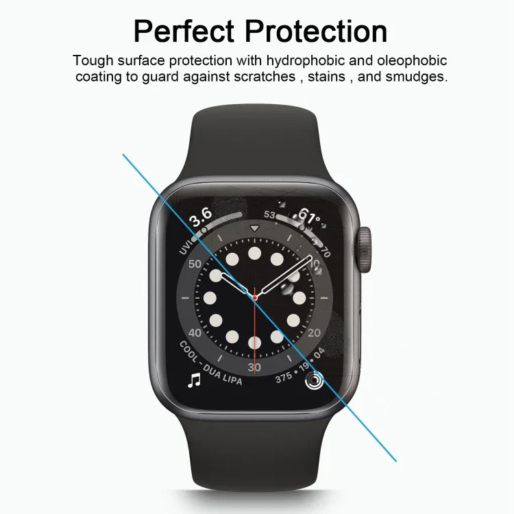 Phim kính cường lực 9H 2.5D cho Apple Watch Series 6 / 5 / 4 / Watch SE 44mm, dành cho Apple Watch Series 6 / 5 / 4 / Watch SE 44mm