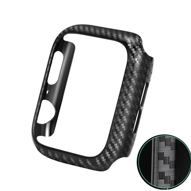 Ốp bảo vệ khung sợi carbon PC cho Apple Watch Series 3 & 2 & 1 38mm, cho Apple Watch Series 3 & 2 & 1 38mm