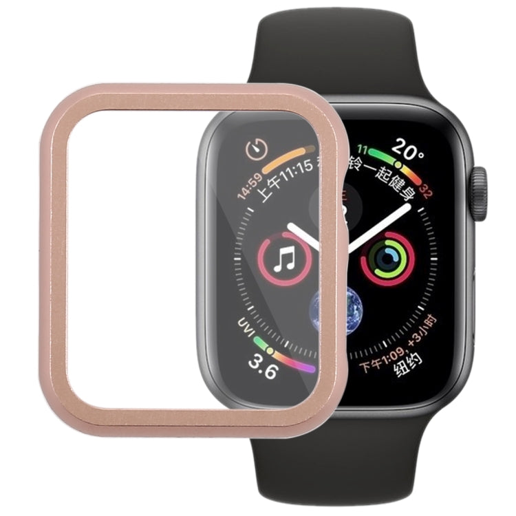 Ốp bảo vệ khung kim loại mặt trước cho Apple Watch Series 6 / 5 / 4 / Watch SE 44mm, cho Apple Watch Series 6 / 5 / 4 / Watch SE 44mm