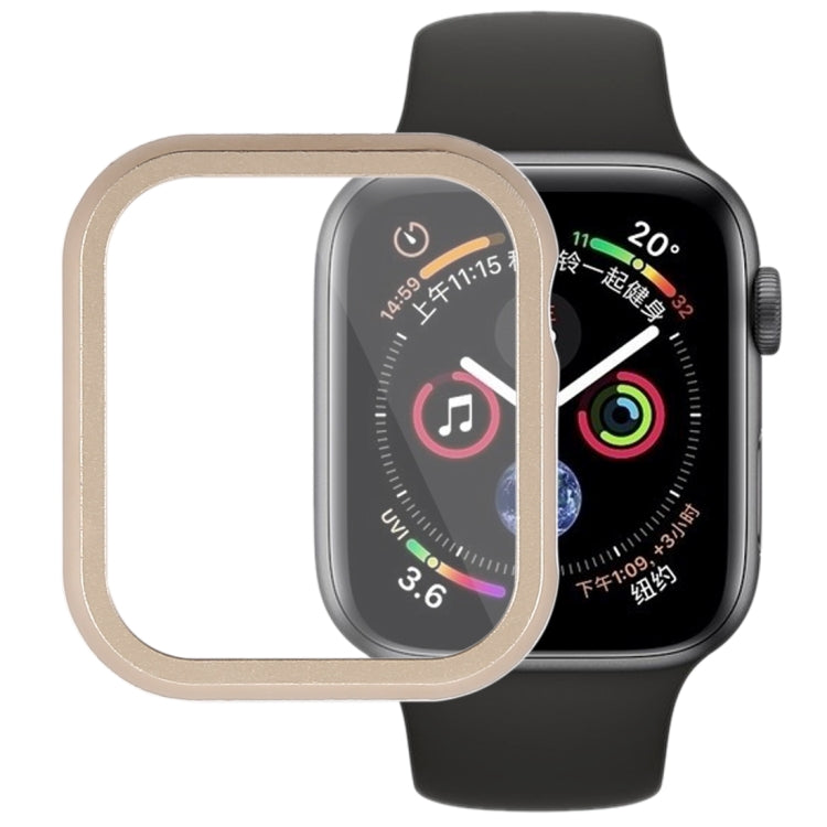 Ốp bảo vệ khung kim loại mặt trước cho Apple Watch Series 6 / 5 / 4 / Watch SE 44mm, cho Apple Watch Series 6 / 5 / 4 / Watch SE 44mm