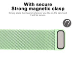 Dây đồng hồ nylon nam châm đổi màu cho Apple Watch Series 7 41mm / 6 & SE & 5 & 4 40mm / 3 & 2 & 1 38mm, 40mm