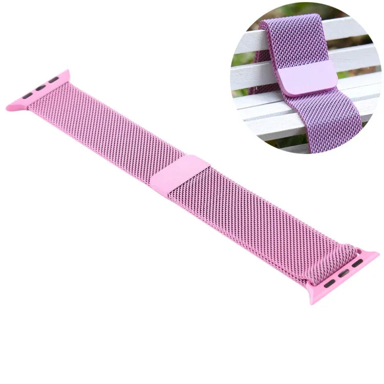 Dây đồng hồ nylon nam châm đổi màu cho Apple Watch Series 7 41mm / 6 & SE & 5 & 4 40mm / 3 & 2 & 1 38mm, 40mm