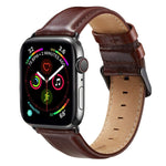 Dây đồng hồ da khóa đen cho Apple Watch Ultra 49mm & Watch Ultra 2 49mm / Series 10 46mm / 9&8&7 45mm / SE 3&SE 2&6&SE&5&4 44mm / 3&2&1 42mm, Dành cho Apple Watch Ultra 49mm / Series 8&7 45mm / SE 2&6&SE&5&4 44mm / 3&2&1 42mm