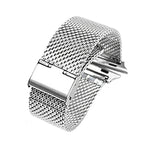 Dây đồng hồ Milanese thép không gỉ 304 có đầu nối cho Apple Watch Series 10 42mm / 9&8&7 41mm / SE 3&SE 2&6&SE&5&4 40mm / 3&2&1 38mm, Dành cho Apple Watch Series 7 41mm / & 6 & SE & 5 & 4 40mm