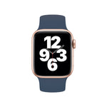 Dây đồng hồ silicone đàn hồi màu trơn cho Apple Watch Ultra 49mm & Watch Ultra 2 49mm / Series 10 46mm / 9 & 8 & 7 45mm / SE 3 & SE 2 & 6 & SE & 5 & 4 44mm / 3 & 2 & 1 42mm, Size: S 130mm