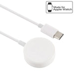 Sạc không dây từ tính di động Type-C 2m đa năng cho Apple Watch Ultra & Ultra 2 & Series 9 & 8 & 7 & 6 & 5 & 4 & 3 & 2, 2m