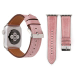 Dây đeo đồng hồ da thật phong cách mới cho Apple Watch Series 10 42mm / 9&8&7 41mm / SE 3&SE 2&6&SE&5&4 40mm / 3&2&1 38mm, 38mm