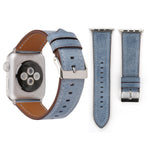 Dây đeo đồng hồ da thật phong cách mới cho Apple Watch Series 10 42mm / 9&8&7 41mm / SE 3&SE 2&6&SE&5&4 40mm / 3&2&1 38mm, 38mm