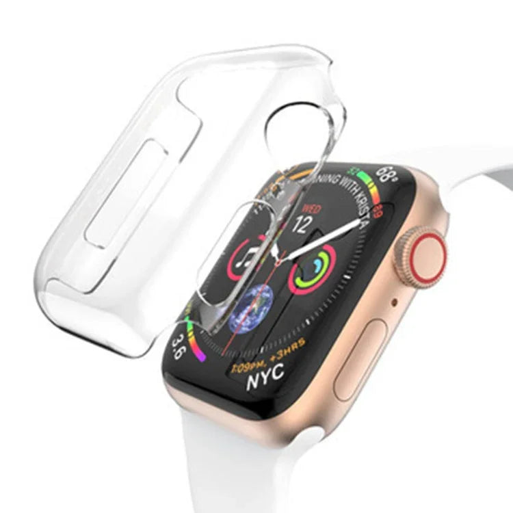 Ốp lưng PC trong suốt bảo vệ toàn diện cho Apple Watch Series 6 / 5 / 4 / Watch SE 44mm, dành cho Apple Watch Series 6 / 5 / 4 / Watch SE 44mm