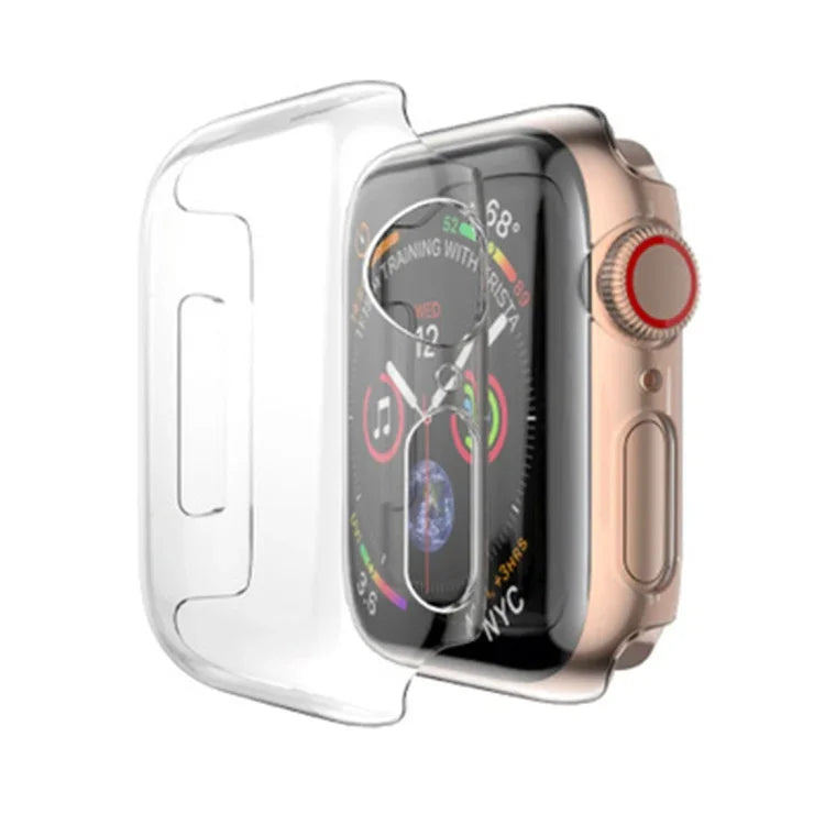 Ốp lưng PC trong suốt bảo vệ toàn diện cho Apple Watch Series 6 / 5 / 4 / Watch SE 44mm, dành cho Apple Watch Series 6 / 5 / 4 / Watch SE 44mm