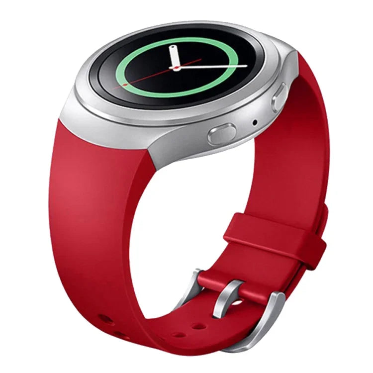 Dây đồng hồ silicone màu trơn cho Samsung Gear S2 Sport / Gear S2