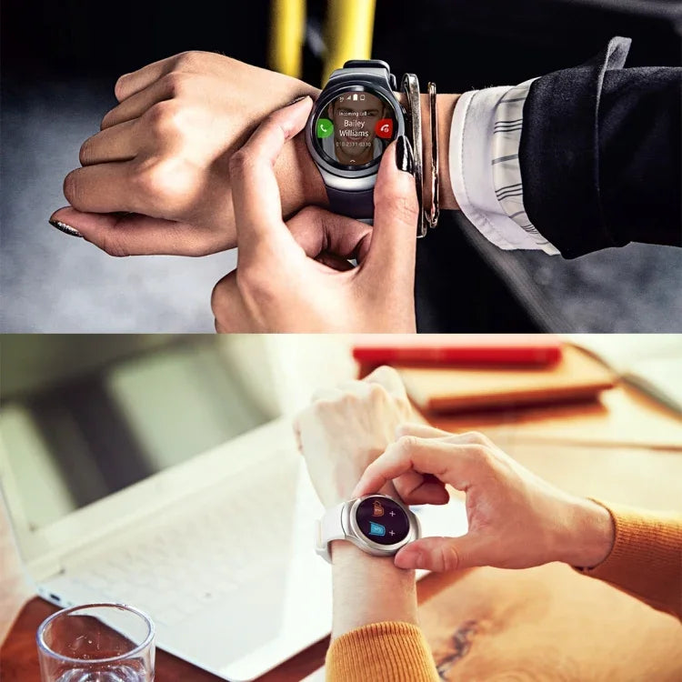 Dây đồng hồ silicone màu trơn cho Samsung Gear S2 Sport / Gear S2