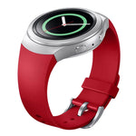 Dây đồng hồ silicone màu trơn cho Samsung Gear S2 Sport / Gear S2