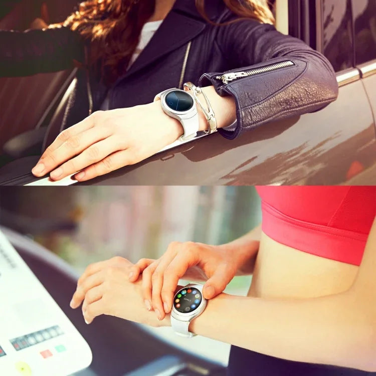 Dây đồng hồ silicone màu trơn cho Samsung Gear S2 Sport / Gear S2