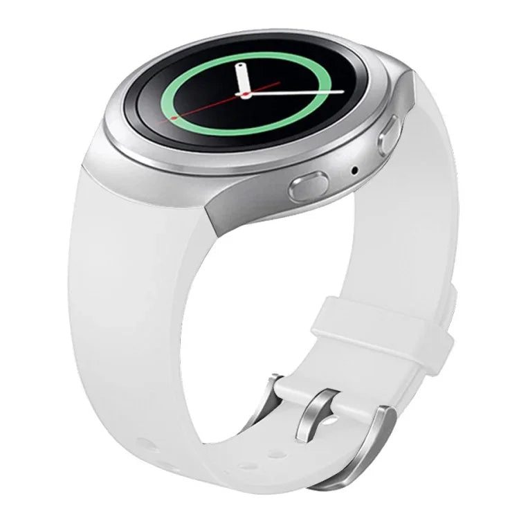 Dây đồng hồ silicone màu trơn cho Samsung Gear S2 Sport / Gear S2