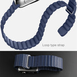 Dây đeo đồng hồ da PU khóa vòng từ tính cho Apple Watch 42mm