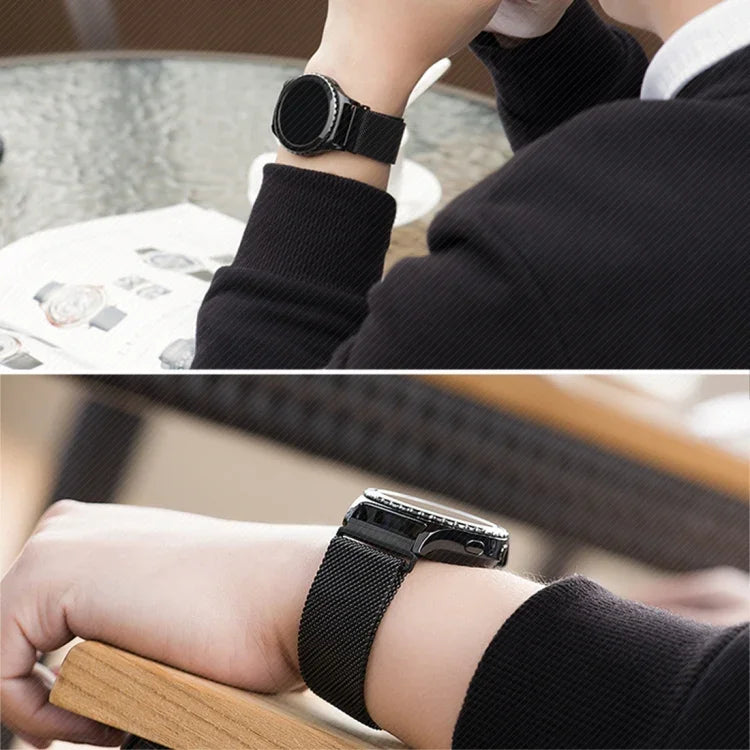 Khóa vòng dây đồng hồ từ tính thép không gỉ cho Samsung Gear S2 Classic / S2