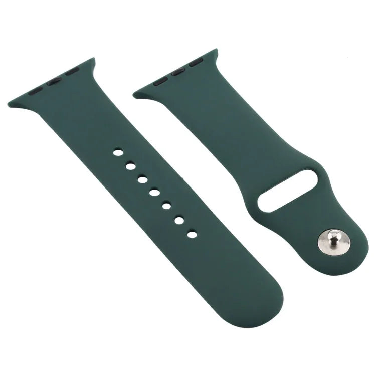 Dây đeo đồng hồ silicone cho Apple Watch Series 7 41mm / 6 & SE & 5 & 4 40mm / 3 & 2 & 1 38mm, dành cho Apple Watch Series 7 41mm / 6 & SE & 5 & 4 40mm / 3 & 2 & 1 38mm