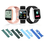 Dây đeo đồng hồ silicone cho Apple Watch Series 7 41mm / 6 & SE & 5 & 4 40mm / 3 & 2 & 1 38mm, dành cho Apple Watch Series 7 41mm / 6 & SE & 5 & 4 40mm / 3 & 2 & 1 38mm