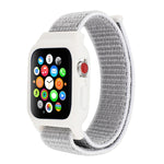 Dây đồng hồ nylon có móc và vòng dán cho Apple Watch Ultra 49mm / Series 8&7 45mm / SE 2&6&SE&5&4 44mm / 3&2&1 42mm