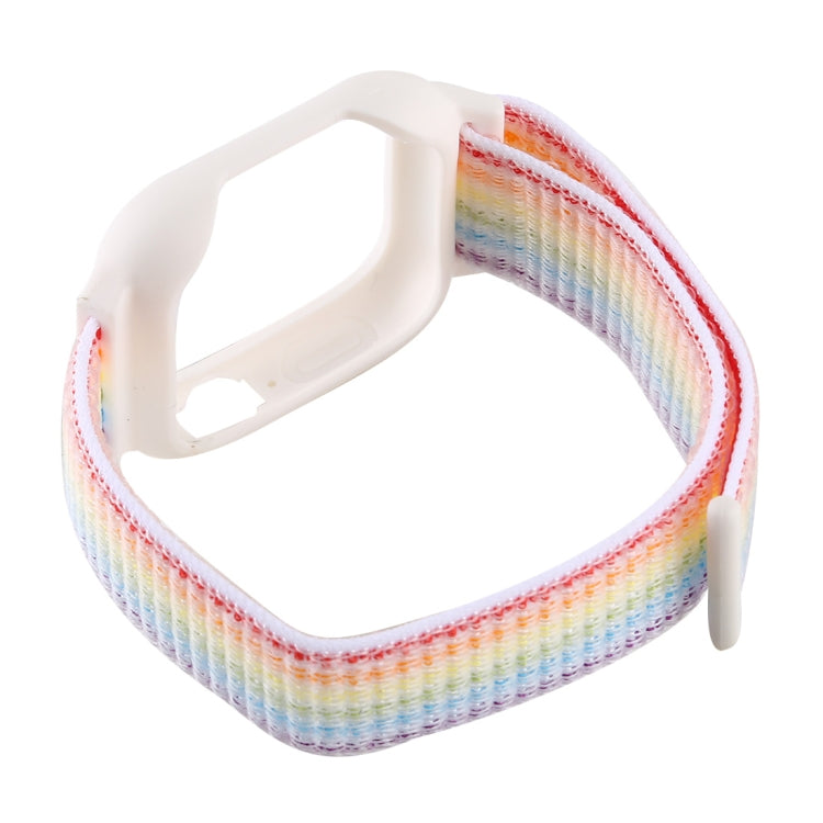 Dây đồng hồ nylon có móc và vòng dán cho Apple Watch Ultra 49mm / Series 8&7 45mm / SE 2&6&SE&5&4 44mm / 3&2&1 42mm