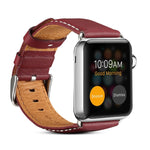 Dây đồng hồ da xe sang Denior thân thiện môi trường cho Apple Watch Ultra 49mm & Watch Ultra 2 49mm / Series 10 46mm / 9&8&7 45mm / SE 3&SE 2&6&SE&5&4 44mm / 3&2&1 42mm